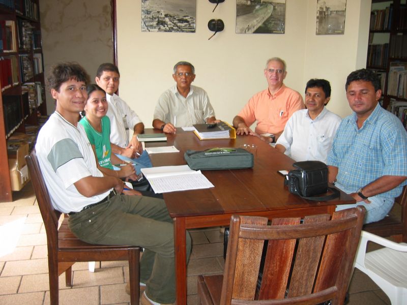 Frederico, Lidiane, Marcelo, Cristovam Sena, Alberico Pasquetto, Ely e Juvenal 
